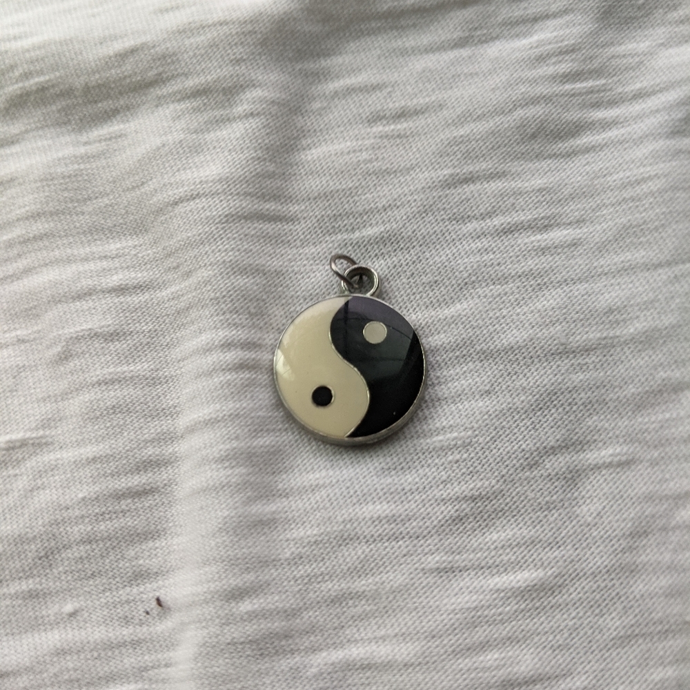 Ying and yang pendant